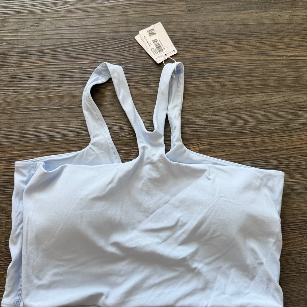 Bend This V and Racer Bra – Size L/XL, Blue